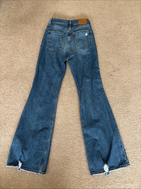 Levi's Denim - Levi’s-70s High Flare Women’s Blue Flare Jeans - size women’s 26